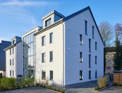 Frontansicht Hochdahler Straße